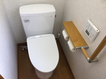 岩国市南岩国町　トイレリフォーム 便器交換工事